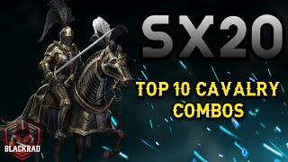 Sx20 FREE TO PLAY AND PAID TOP 10 CAVALRY COMBOS - Rise of Castles Ice and Fire