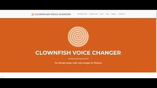 Clown Fish Voice changer Soundboard Player TUT