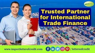 Bank Instruments Providers – Trade Finance Providers – Import Letter of Credit