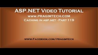 Caching in asp.net   Part 119