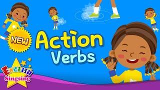 Kids vocabulary -  [NEW] Action Verbs  - Action Words - Learn English for kids