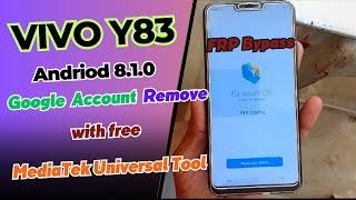 Vivo Y83 (1802) google / frp Bypass by Mediatek Universal Tools