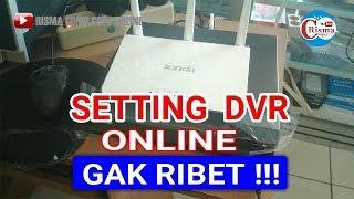 SETTING SEMUA DVR CCTV BIAR ONLINE MEMAKAI ROUTER TENDA TANPA RIBET