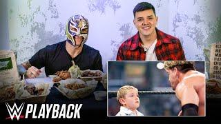 Rey Mysterio and Dominik react to infamous SummerSlam 2005 Ladder Match: WWE Playback