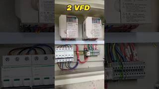 2 VFD Auto Manual Wiring With Selector Switch #vfdinverter #autmanual #shortsviral2023 #shorts