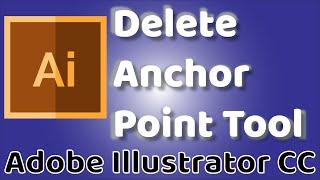 Delete Anchor Point Tool - Adobe Illustrator CC 2019