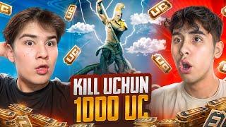 HAR 1 KILL UCHUN 1000 UC OLDIK️SUBA VS GRINCH YANGI VERSIYADA | PUBG MOBILE