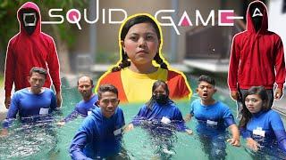 SQUID GAME PARODI DIKOLAM RENANG | YANG BERGERAK DAPAT HUKUMAN, HIKZ SEDIH! | Mikael TubeHD