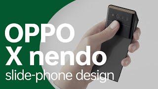 OPPO x nendo: slide-phone design