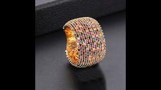 GODKI Luxury Cubic Zirconia Wedding Rings for Women