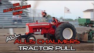 Allis Chalmers Show: All Allis Chalmers Tractor Pull 2022 Orange Spectacular
