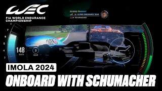 Onboard Lap Mick Schumacher Alpine A424 Hypercar I 2024 6 Hours of Imola I FIA WEC