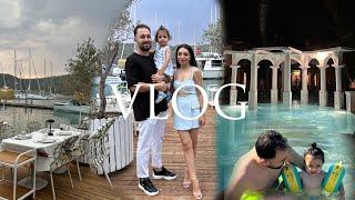 VLOG | AİLECEK YAZLIĞA GİTTİK | FETHİYE TATİLİ | ARKADAŞLARIMIZLA TATİLİMİZİN İLK GÜNÜ #reklam