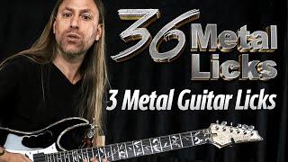 3 Metal Guitar Licks | GuitarZoom.com