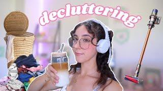 *productive* decluttering my ENTIRE LIFE | closet and organisation tips, glow up diaries 