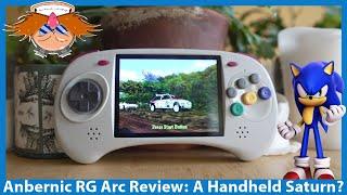 A Sega Saturn Handheld? Anbernic RG ARC D Review! So Can It Run Saturn Games? PS1?