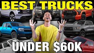 Best Trucks Under $60K | Which Pickups Offer the Best Bang for the Buck? | F-150, Tacoma, Maverick