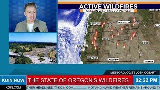 The status of Oregon's wildfires