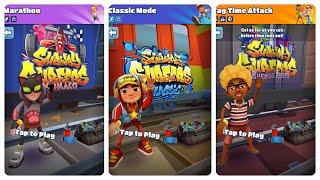 Subway Surfers Istanbul 2024 - Classic Mode vs Marathon vs Tag Time Attack