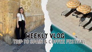 London Coffee Festival + Things to do in Spain | Weekly Vlog