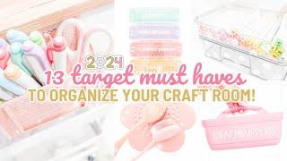 I Still Can't Believe I Found All These Things! | 13 Target Must Haves To Organize Your Craft Room