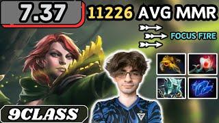 7.37 - 9Class WINDRANGER Soft Support Gameplay - Dota 2 Full Match Gameplay