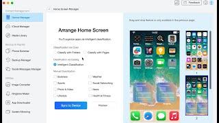 AnyTrans: How to Organize iPhone/iPad/iPod touch Home Screen on Computer?