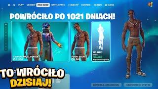 TEN PRZEDMIOT TRAVISA WRÓCIŁ PO 1012 DNIACH DZISIAJ W FORTNITE!