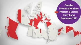 Canada's Provincial (PNP) & Express Entry Draws - Sep 2021