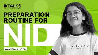 Preparation Routine for NID | Explained by Ananya Jindal | NID AIR 25