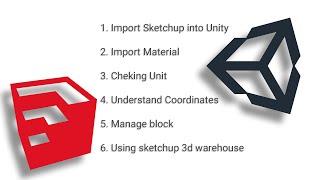 Import Sketchup into Unity