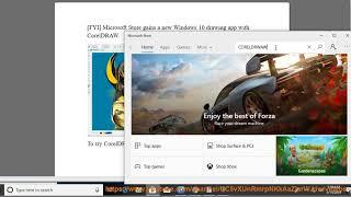 [FYI] Microsoft Store gains a new Windows 10 drawing app with CorelDRAW.
