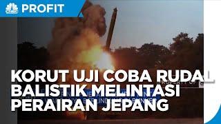 Korea Utara Uji Coba Rudal Balistik Melintasi Perairan Jepang