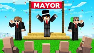 I Became The MAYOR Of SQUID ISLAND! (Minecraft)