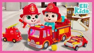 Toy Fire Truck Party +More | Eli Kids Fun Songs & Cartoons