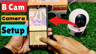 B Cam Smart Camera | B Cam Wi-Fi Camera Unboxing & Setup | How to register v380 pro app #bcam