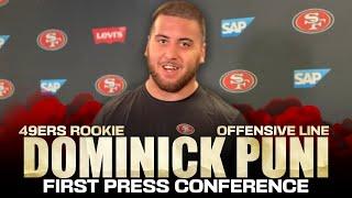 49ers OL Dominick Puni: AMAZING first interview