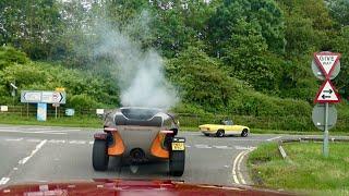 We drive the TVR Scamander into London for the 2024 Concours but things go wrong from the start..