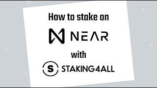 How to stake on Near