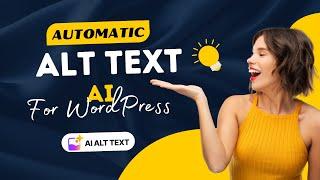 How to Write Image Alt Text Automatic in #wordpress