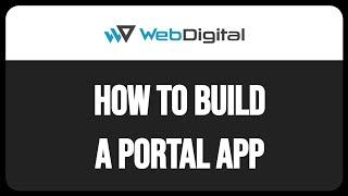 How to build a client portal app without coding