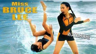 Carla Of Boracay Tries Out For Miss Bruce Lee