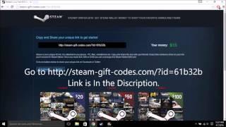 How to get free Steam Wallet Codes