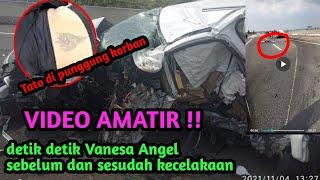 VIDEO AMATIR Detik-Detik kecelakaan Artis Vanesa Angel