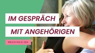 MS-Schwester im Gespräch mit Angehörigen und MS-Betroffenen (Teil 1)