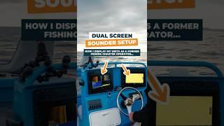 The duel screen #fishfinder setup I use in my boat as former charter operator 