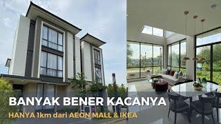 LINKTOWN JAKARTA TIMUR | RUMAH 3 LANTAI DI KAWASAN PALING ELIT DI JAKARTA TIMUR | DEKAT AEON & IKEA