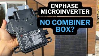 Will Enphase microinverter work without combiner box? Simplest grid-tie solar system.