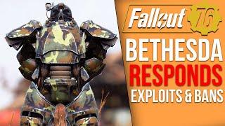 Fallout 76 News - Bethesda Major RESPONSE to Exploits & Ban Wave, Battle Pass Changes, Meat Week