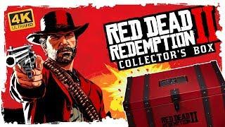 РАСПАКОВКА RDR2 COLLECTOR'S BOX / ULTIMATE EDITION | СНЯТО В 4K